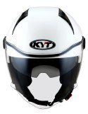 Kask Motocyklowy KYT D-CITY połysk biały ECE 22-06