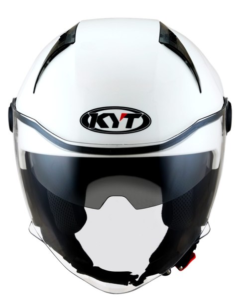 Kask Motocyklowy KYT D-CITY połysk biały ECE 22-06