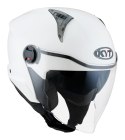 Kask Motocyklowy KYT D-CITY połysk biały ECE 22-06