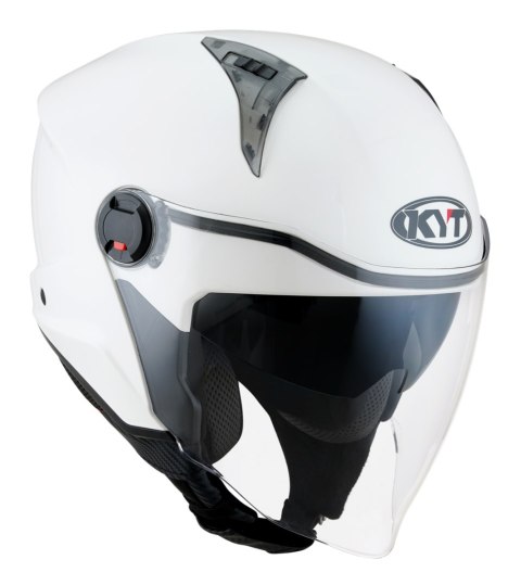 Kask Motocyklowy KYT D-CITY połysk biały ECE 22-06