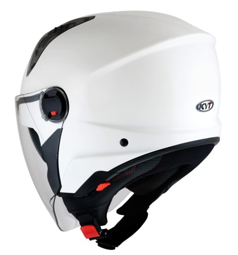 Kask Motocyklowy KYT D-CITY połysk biały ECE 22-06