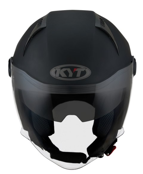 Kask Motocyklowy KYT D-CITY połysk matowy czarny ECE 22-06