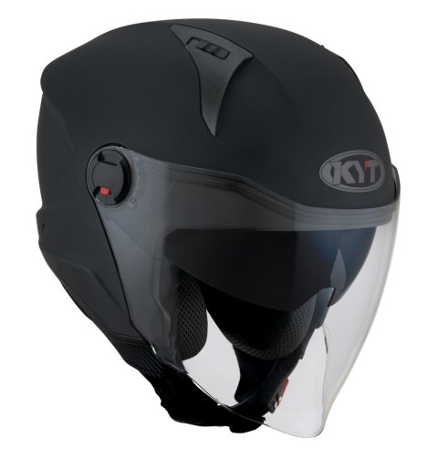 Kask Motocyklowy KYT D-CITY połysk matowy czarny ECE 22-06