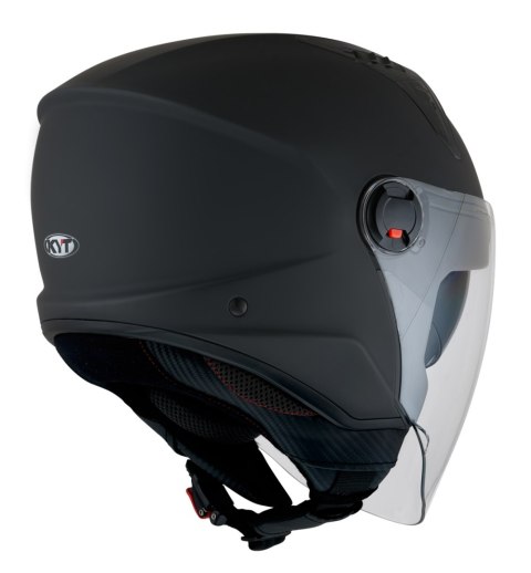Kask Motocyklowy KYT D-CITY połysk matowy czarny ECE 22-06