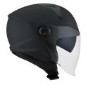 Kask Motocyklowy KYT D-CITY połysk matowy czarny ECE 22-06