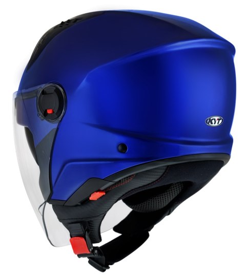 Kask Motocyklowy KYT D-CITY połysk niebieski metaliczny ECE 22-06