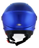 Kask Motocyklowy KYT D-CITY połysk niebieski metaliczny ECE 22-06