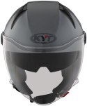 Kask Motocyklowy KYT D-CITY połysk szary ECE 22-06