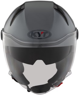 Kask Motocyklowy KYT D-CITY połysk szary ECE 22-06