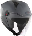 Kask Motocyklowy KYT D-CITY połysk szary ECE 22-06