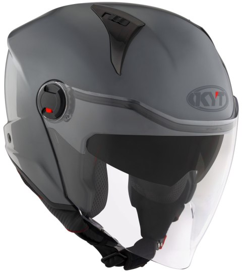 Kask Motocyklowy KYT D-CITY połysk szary ECE 22-06