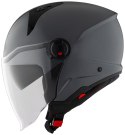 Kask Motocyklowy KYT D-CITY połysk szary ECE 22-06