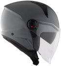 Kask Motocyklowy KYT D-CITY połysk szary ECE 22-06