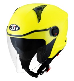 Kask Motocyklowy KYT D-CITY połysk żółty fluo ECE 22-06