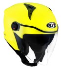 Kask Motocyklowy KYT D-CITY połysk żółty fluo ECE 22-06