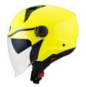 Kask Motocyklowy KYT D-CITY połysk żółty fluo ECE 22-06