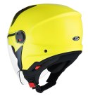 Kask Motocyklowy KYT D-CITY połysk żółty fluo ECE 22-06