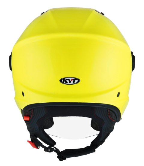 Kask Motocyklowy KYT D-CITY połysk żółty fluo ECE 22-06