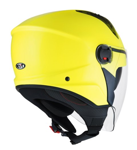 Kask Motocyklowy KYT D-CITY połysk żółty fluo ECE 22-06