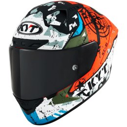 Kask Motocyklowy KYT NZ-RACE BLAZING czerwony '2XL