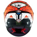 Kask Motocyklowy KYT NZ-RACE BLAZING czerwony 'L