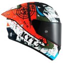 Kask Motocyklowy KYT NZ-RACE BLAZING czerwony