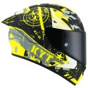 Kask Motocyklowy KYT NZ-RACE BLAZING żółty