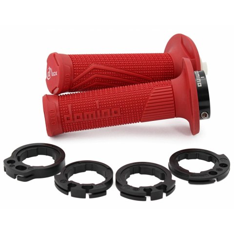 DOMINO MANETKI CROSS D100 4T RED + ADAPTERY D10046C4200A9-0