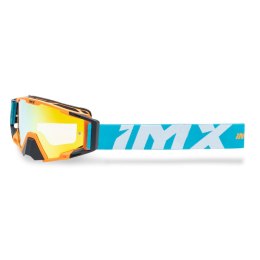 GOGLE IMX SAND ORANGE MATT/BLUE/WHITE - SZYBA ORANGE IRIDIUM + CLEAR (2 SZYBY W ZESTAWIE)