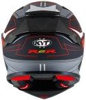 Kask Motocyklowy KYT R2R LED matowy czarny/szary ECE/ONU 22-06