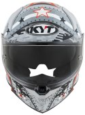 Kask Motocyklowy KYT R2R MAX ASSAULT matowy szary ECE/ONU 22-06