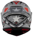 Kask Motocyklowy KYT R2R MAX ASSAULT matowy szary ECE/ONU 22-06