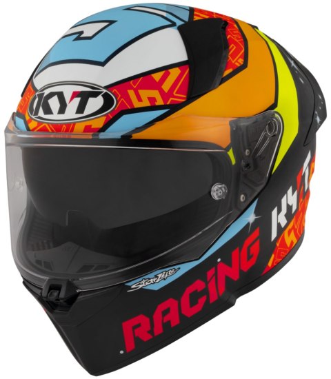 Kask Motocyklowy KYT R2R MAX MASIA 2022 REPLICA matowy ECE/ONU 22-06