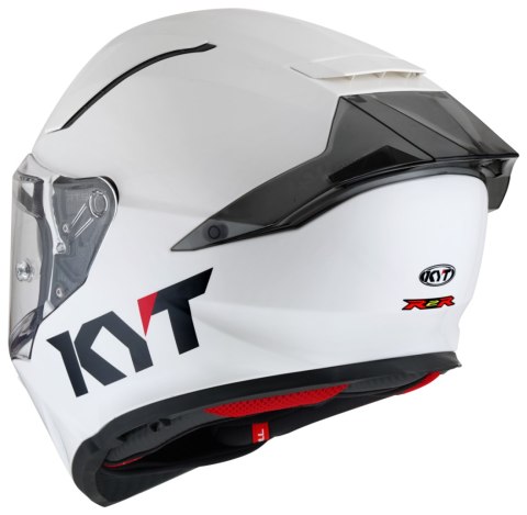 Kask Motocyklowy KYT R2R połysk biały ECE/ONU 22-06
