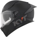 Kask Motocyklowy KYT R2R połysk matowy czarny ECE/ONU 22-06