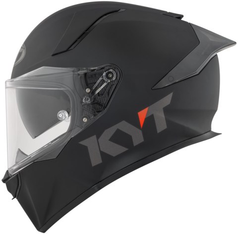 Kask Motocyklowy KYT R2R połysk matowy czarny ECE/ONU 22-06
