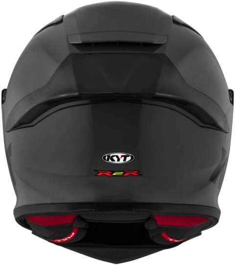 Kask Motocyklowy KYT R2R połysk szary ECE/ONU 22-06