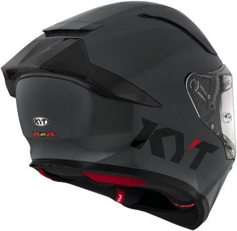Kask Motocyklowy KYT R2R połysk szary ECE/ONU 22-06