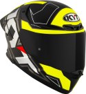 Kask motocyklowy KYT TT-REVO ELECTRON MATT Czarny/Żółty