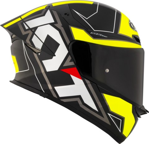 Kask motocyklowy KYT TT-REVO ELECTRON MATT Czarny/Żółty