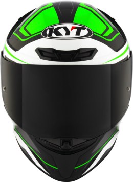 Kask motocyklowy KYT TT-REVO OVERTECH Czarny/Zielony