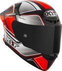 Kask motocyklowy KYT TT-REVO TOURIST Czerwony FLUO