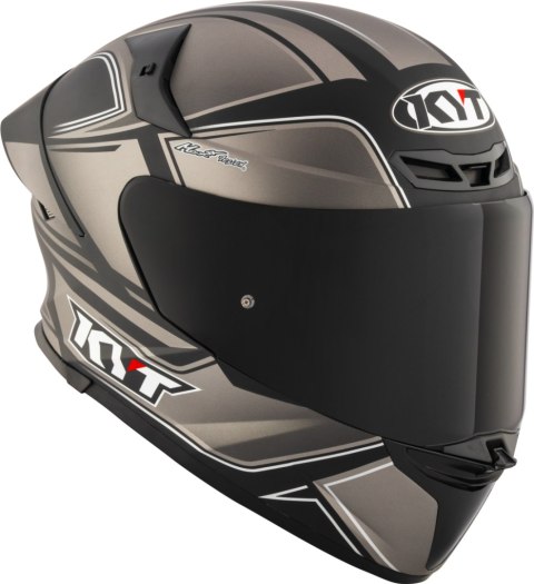 Kask motocyklowy KYT TT-REVO TOURIST MATT Zimny Szary