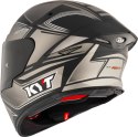 Kask motocyklowy KYT TT-REVO TOURIST MATT Zimny Szary