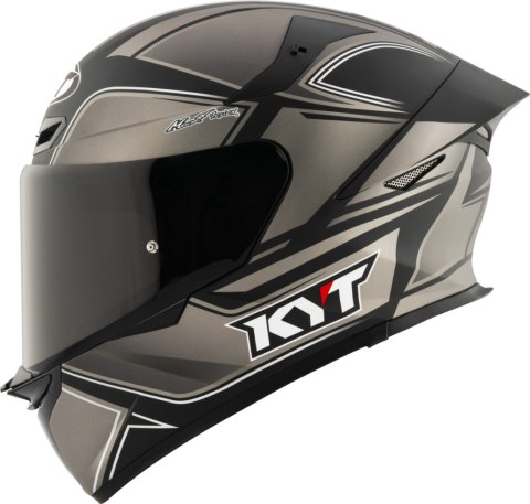 Kask motocyklowy KYT TT-REVO TOURIST MATT Zimny Szary