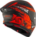 Kask motocyklowy KYT TT-REVO COMBUSTION MATT Czerwony
