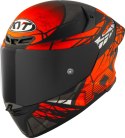 Kask motocyklowy KYT TT-REVO COMBUSTION Pomarańczowy