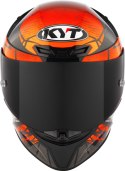Kask motocyklowy KYT TT-REVO COMBUSTION Pomarańczowy