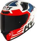 Kask motocyklowy KYT TT-REVO FUSELAGE Czerwony