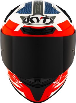 Kask motocyklowy KYT TT-REVO FUSELAGE Czerwony